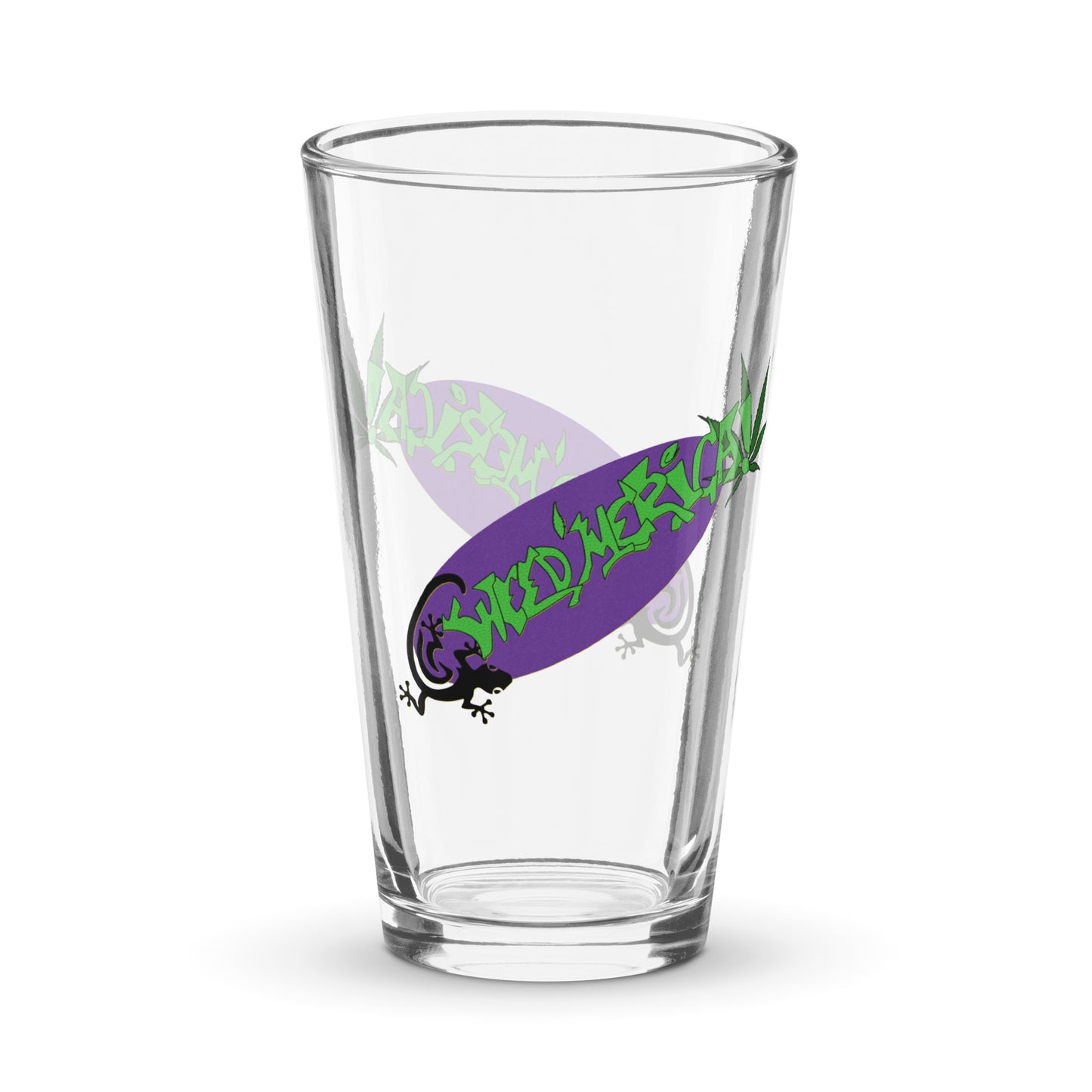 Shaker pint glass