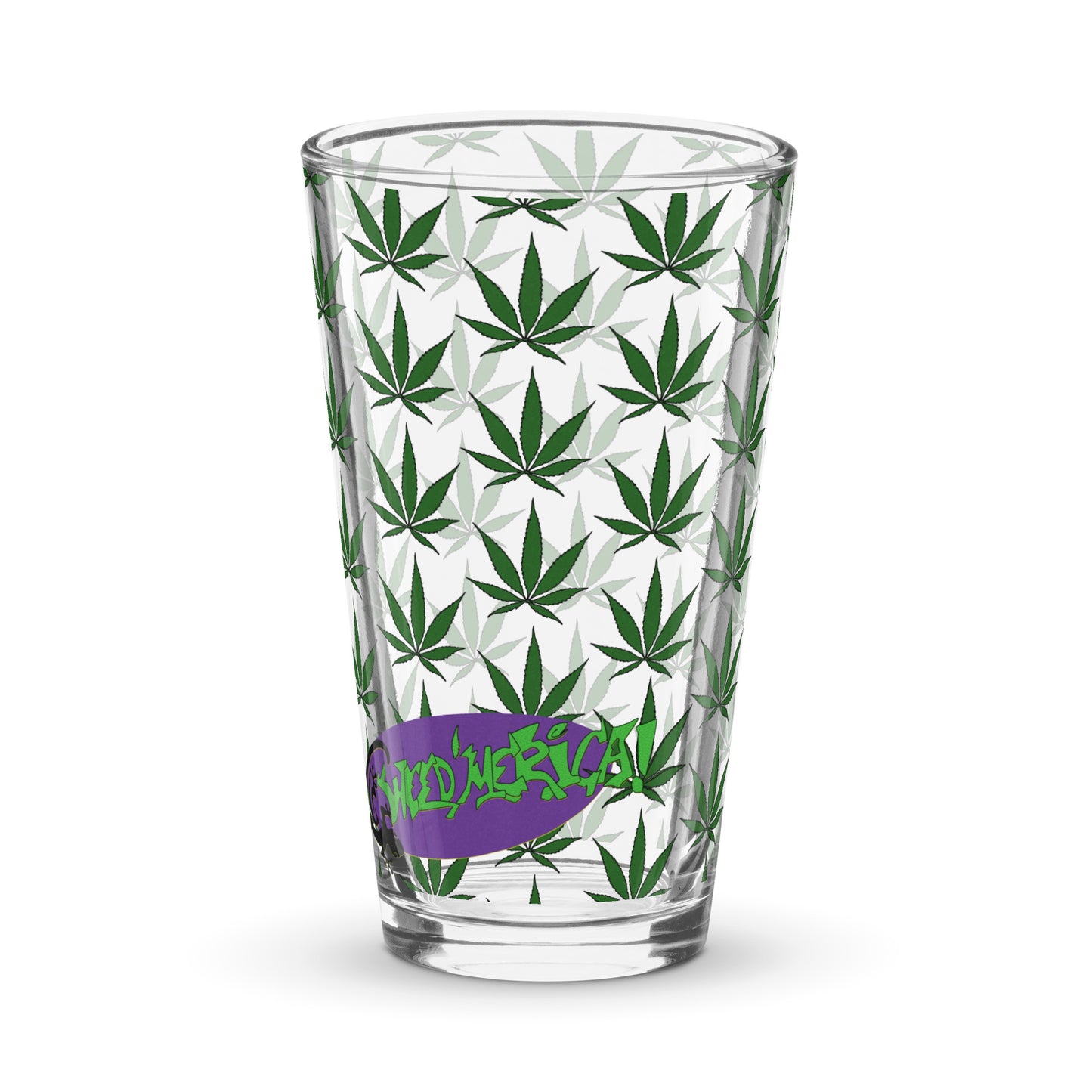 Shaker pint glass